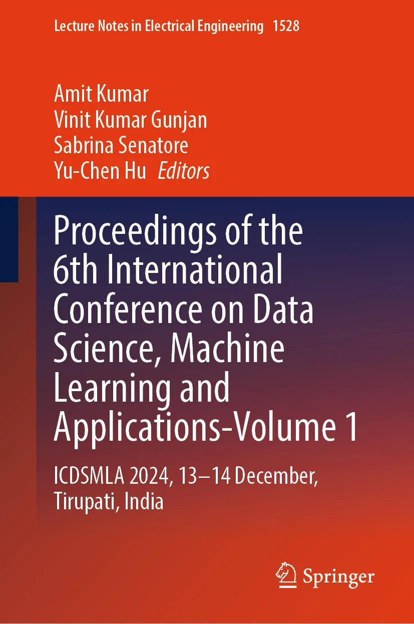Cover: Proceedings of the 6th International Conference on Data Science, Machine Learning and Applications- Volume 1 (E-Book)