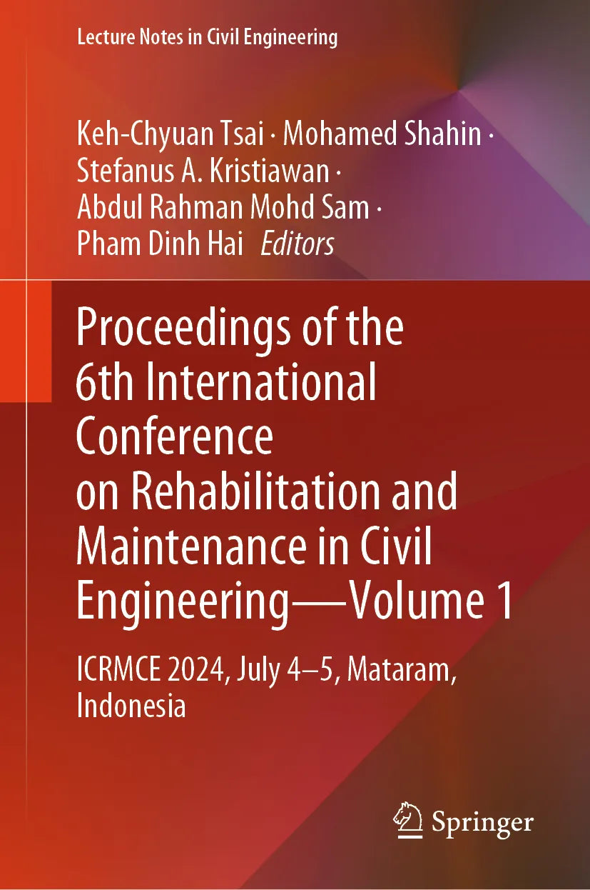 Cover: Proceedings of the 6th International Conference on Rehabilitation and Maintenance in Civil Engineering—Volume 1 (E-Book)