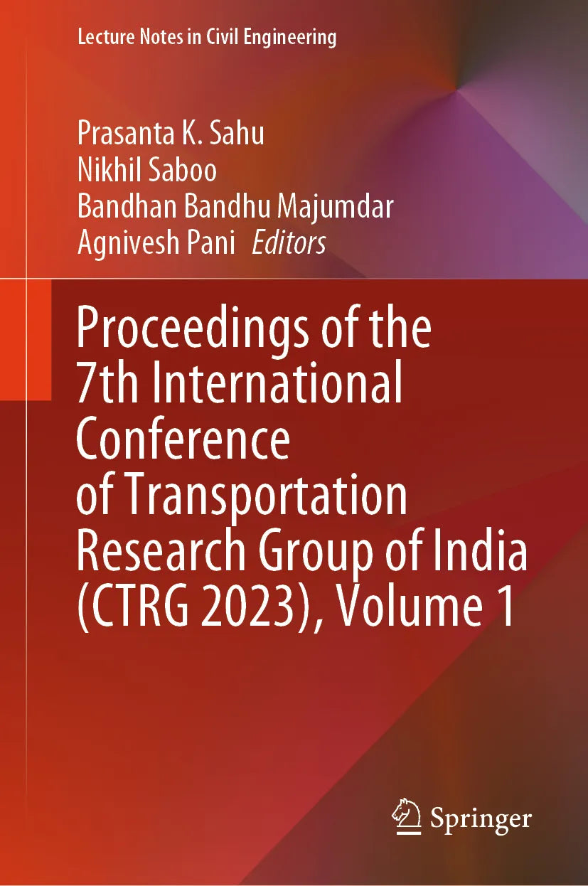 Cover: Proceedings of the 7th International Conference of Transportation Research Group of India (E-Book)