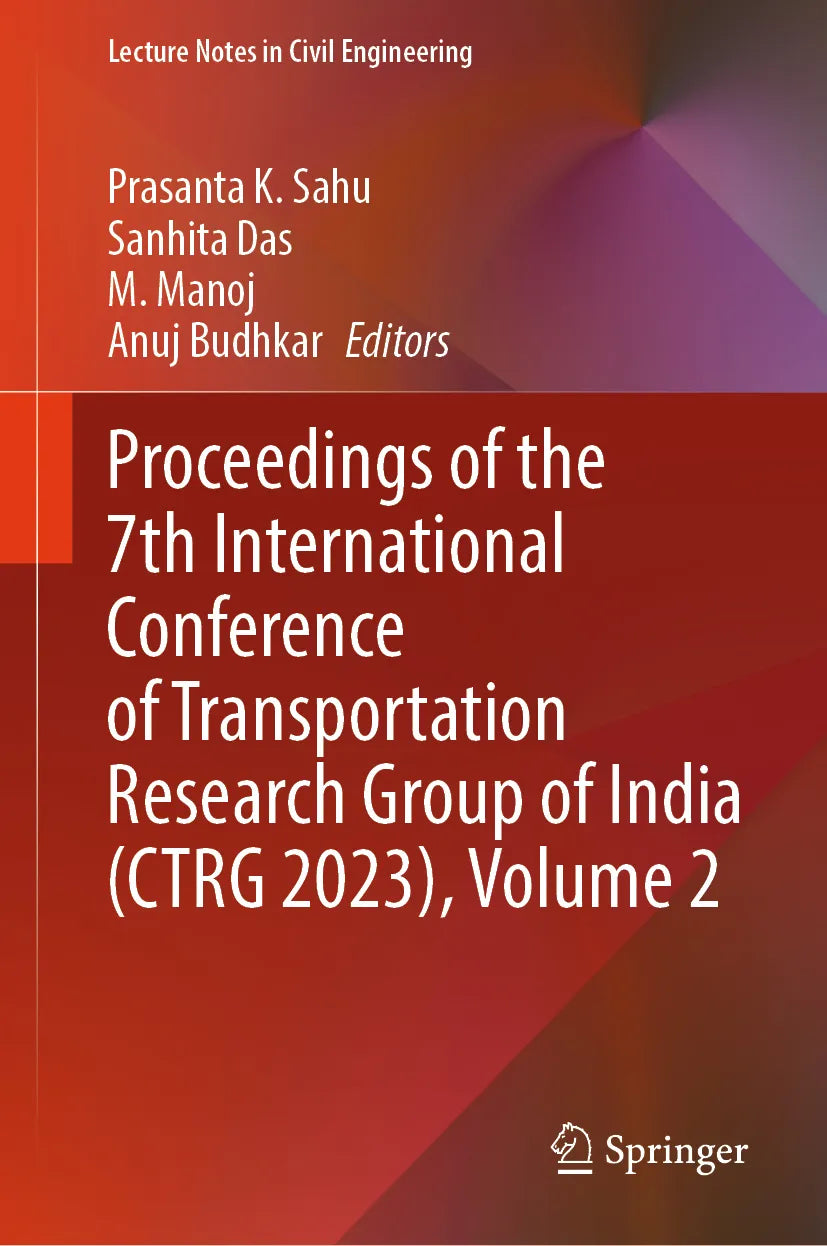 Cover: Proceedings of the 7th International Conference of Transportation Research Group of India (E-Book)