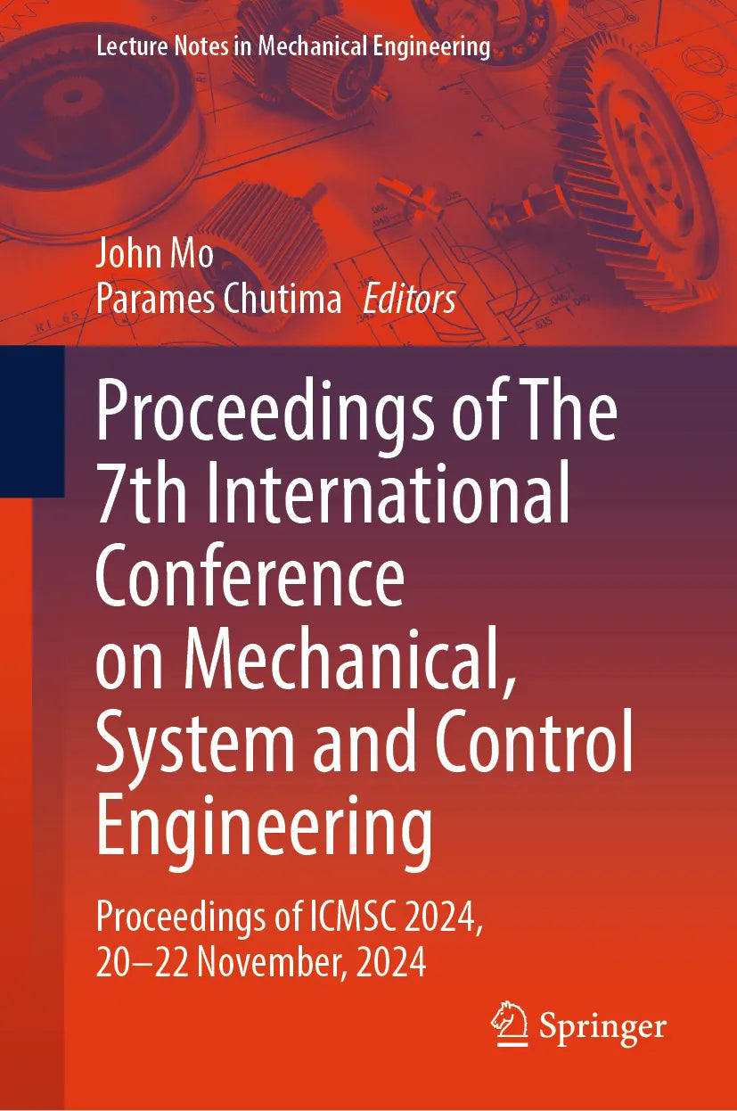 Cover: Proceedings of The 7th International Conference on Mechanical, System and Control Engineering (E-Book)