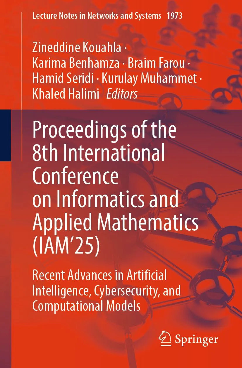 Cover: Proceedings of the 8th International Conference on Informatics and Applied Mathematics (E-Book) von Zineddine Kouahla
