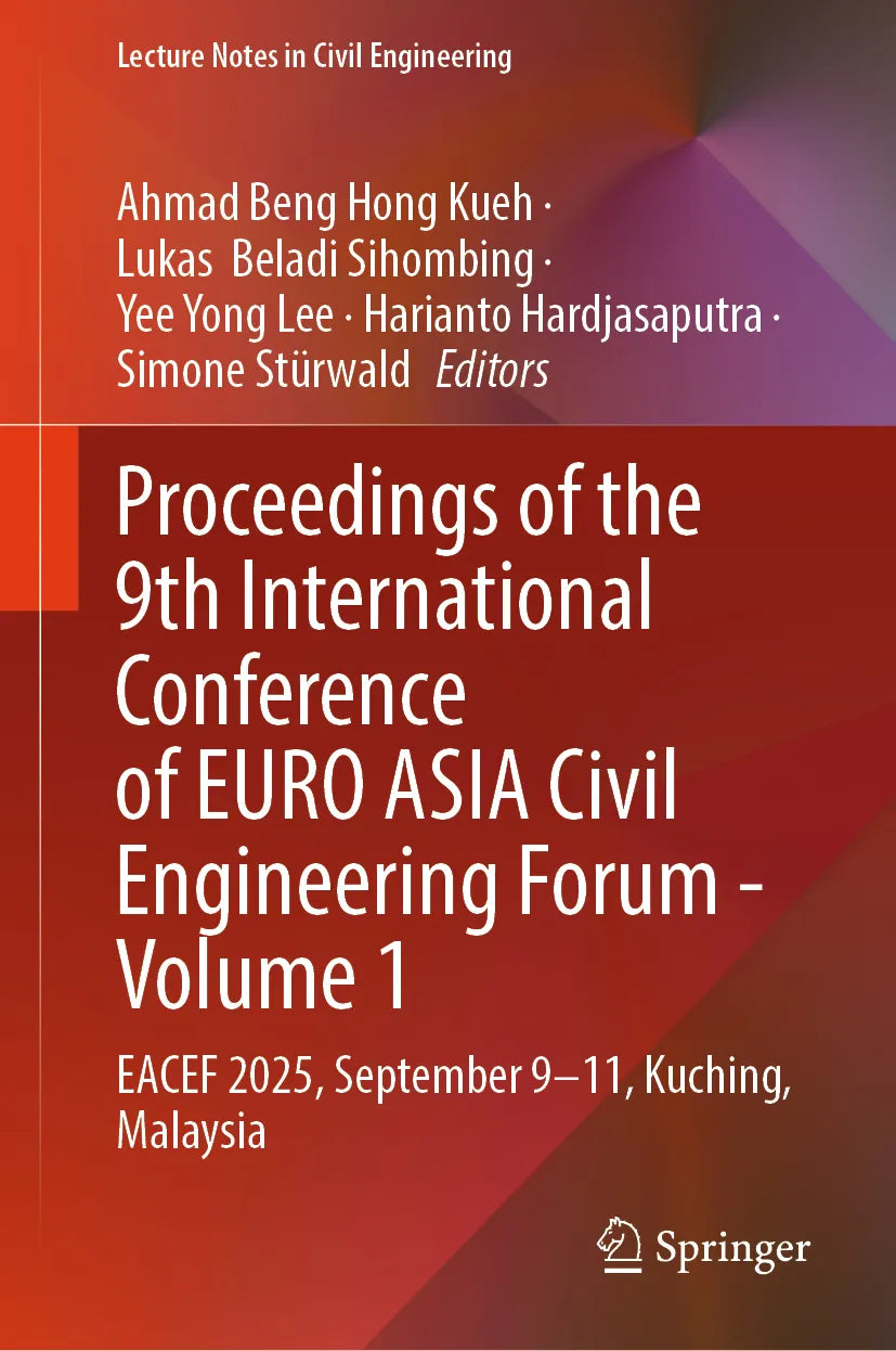 Cover: Proceedings of the 9th International Conference of EURO ASIA Civil Engineering Forum - Volume 1 (E-Book)