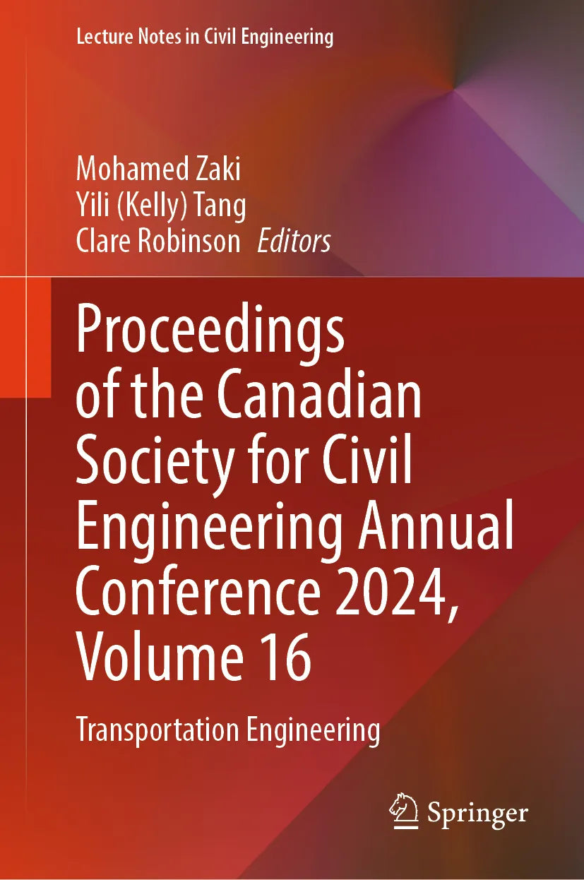Cover: Proceedings of the Canadian Society for Civil Engineering Annual Conference 2024, Volume 16 (E-Book)