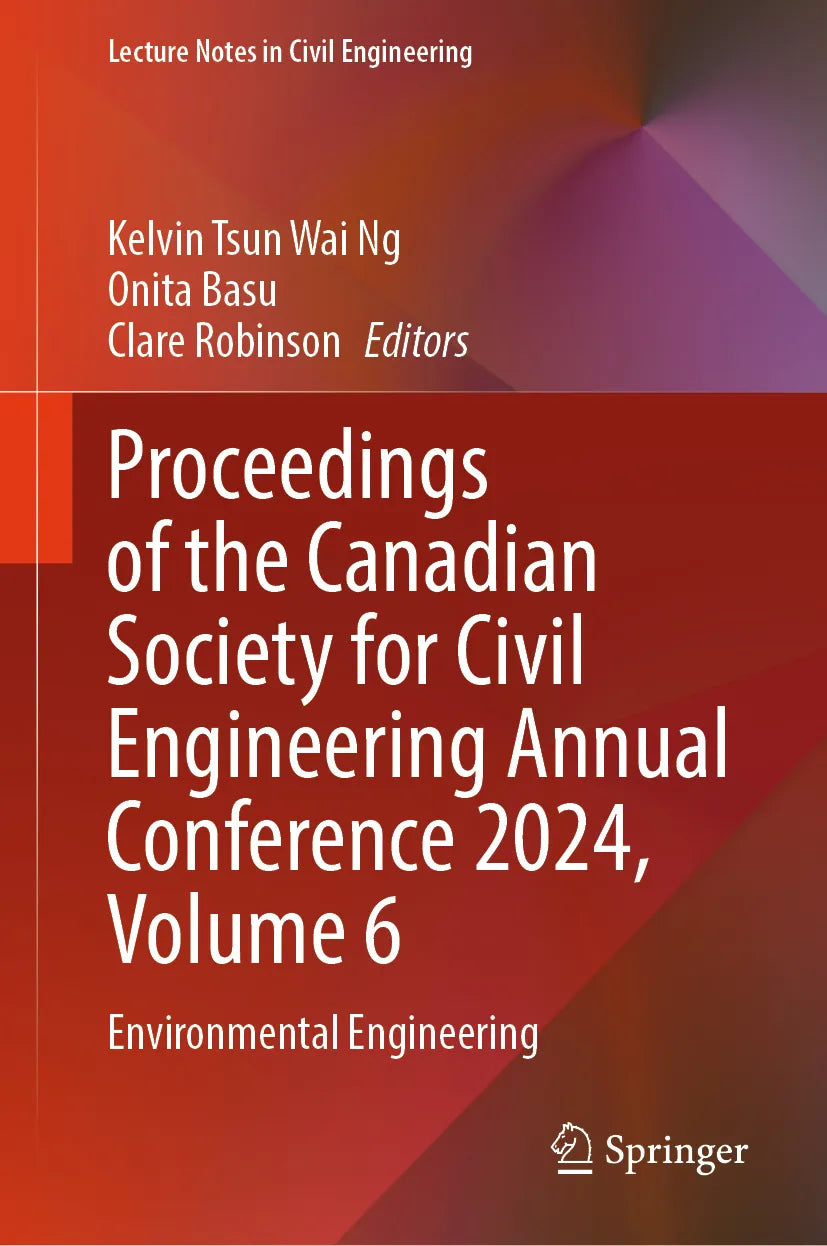 Cover: Proceedings of the Canadian Society for Civil Engineering Annual Conference 2024, Volume 6 (E-Book)