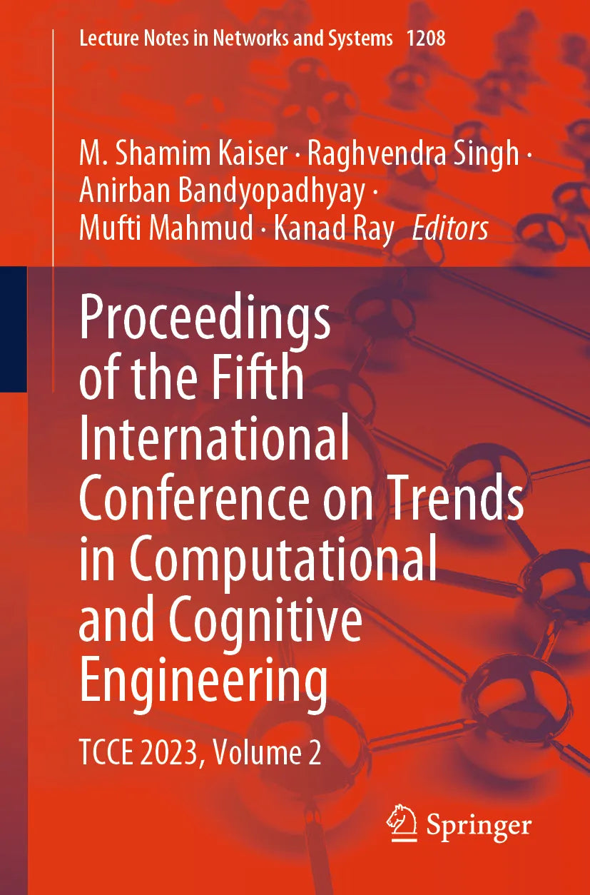 Cover: Proceedings of the Fifth International Conference on Trends in Computational and Cognitive Engineering (E-Book)