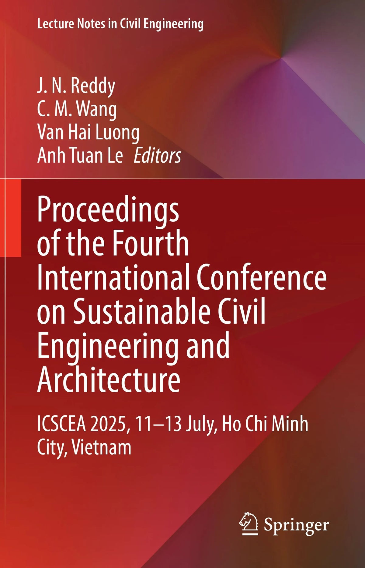 Cover: Proceedings of the Fourth International Conference on Sustainable Civil Engineering and Architecture (E-Book) von J. N. Reddy