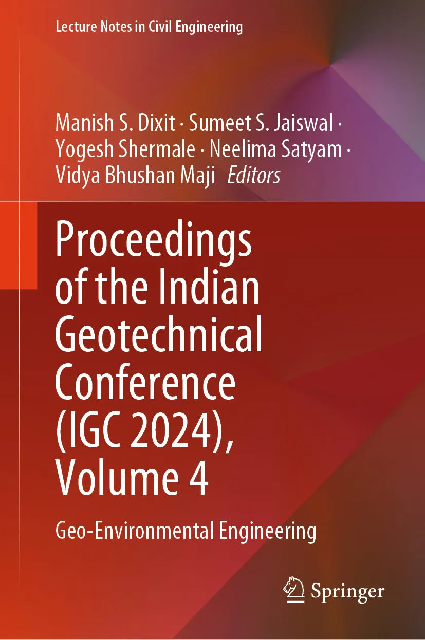 Cover: Proceedings of the Indian Geotechnical Conference (E-Book)