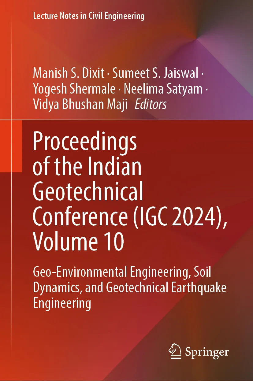 Cover: Proceedings of the Indian Geotechnical Conference (E-Book)