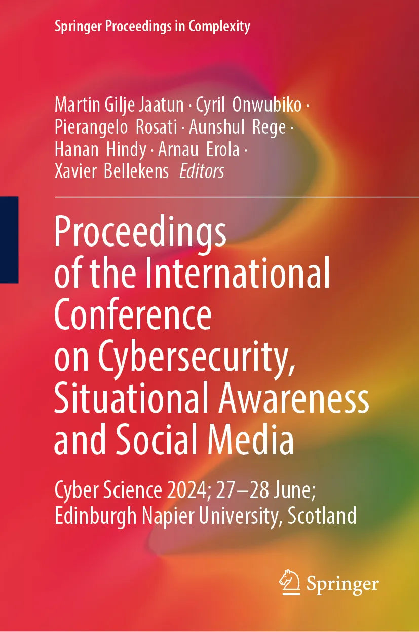 Cover: Proceedings of the International Conference on Cybersecurity, Situational Awareness and Social Media (E-Book)