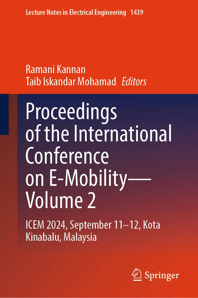 Cover: Proceedings of the International Conference on E-Mobility—Volume 2 (E-Book)