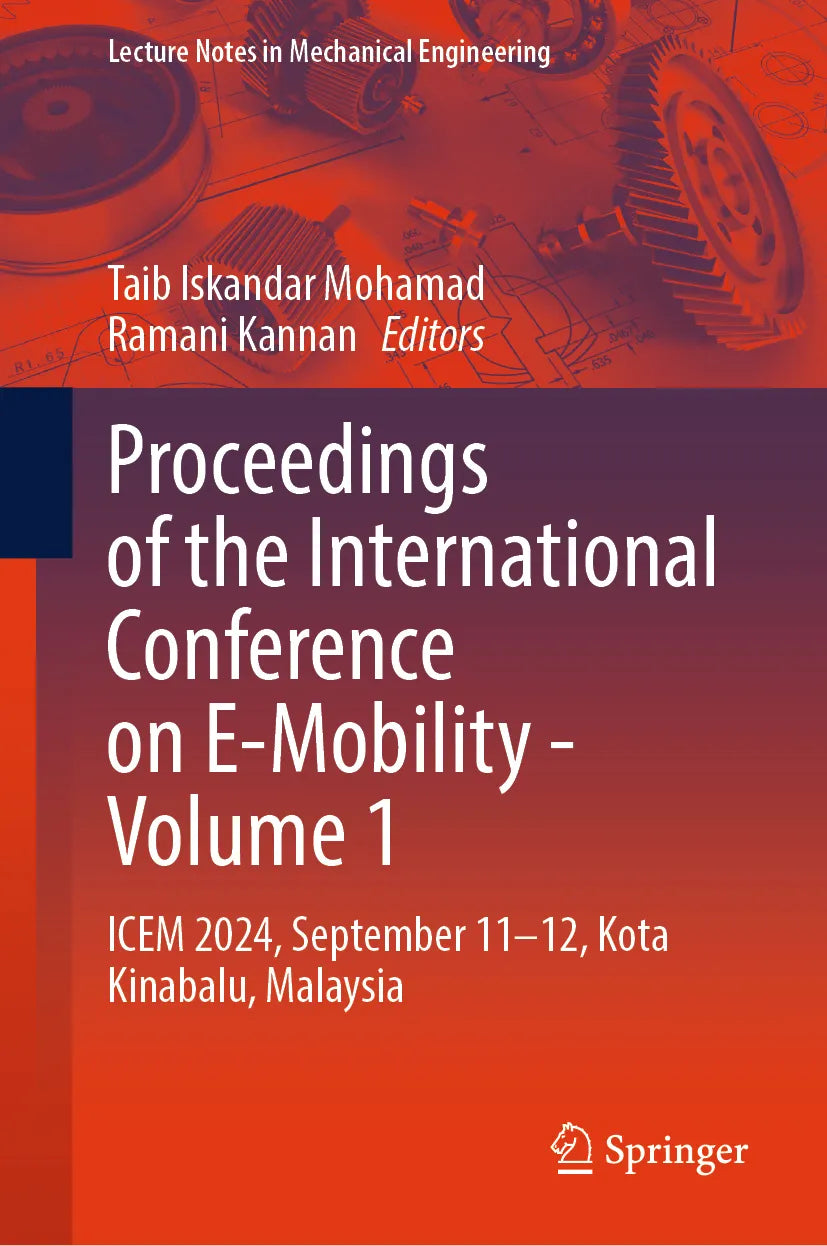 Cover: Proceedings of the International Conference on E-Mobility - Volume 1 (E-Book)