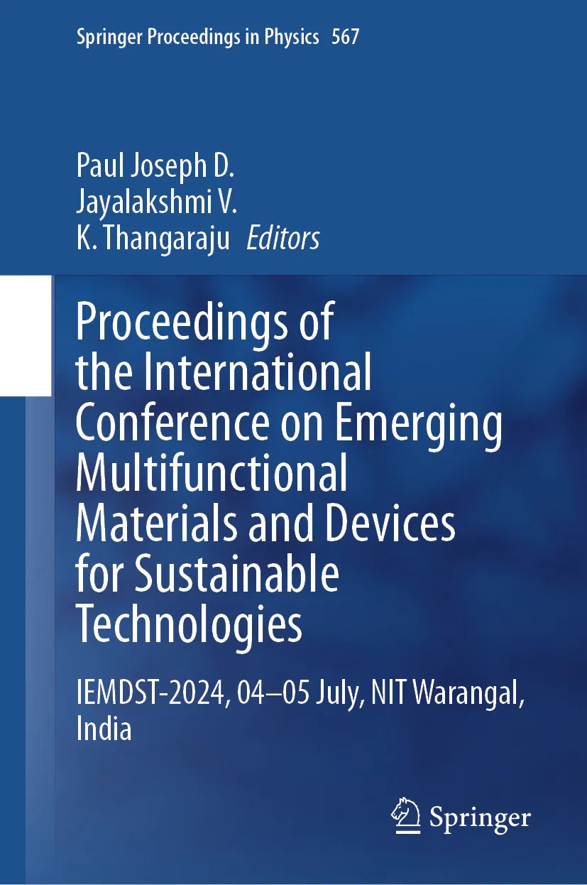 Cover: Proceedings of the International Conference on Emerging Multifunctional Materials and Devices for Sustainable Technologies (E-Book)