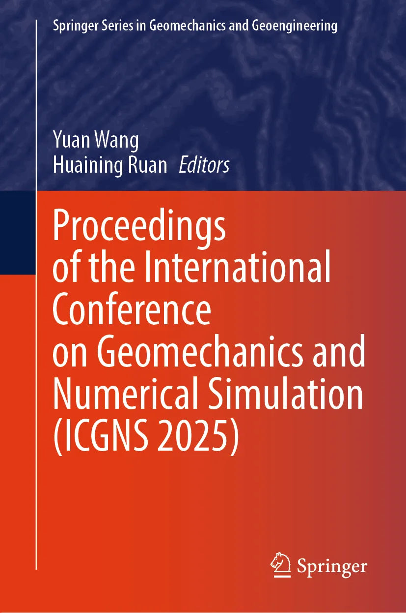 Cover: Proceedings of the International Conference on Geomechanics and Numerical Simulation (E-Book)