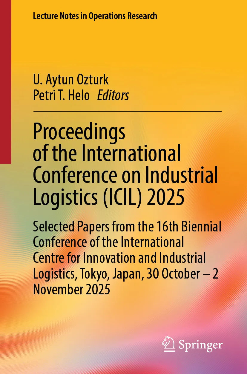 Cover: Proceedings of the International Conference on Industrial Logistics (E-Book)