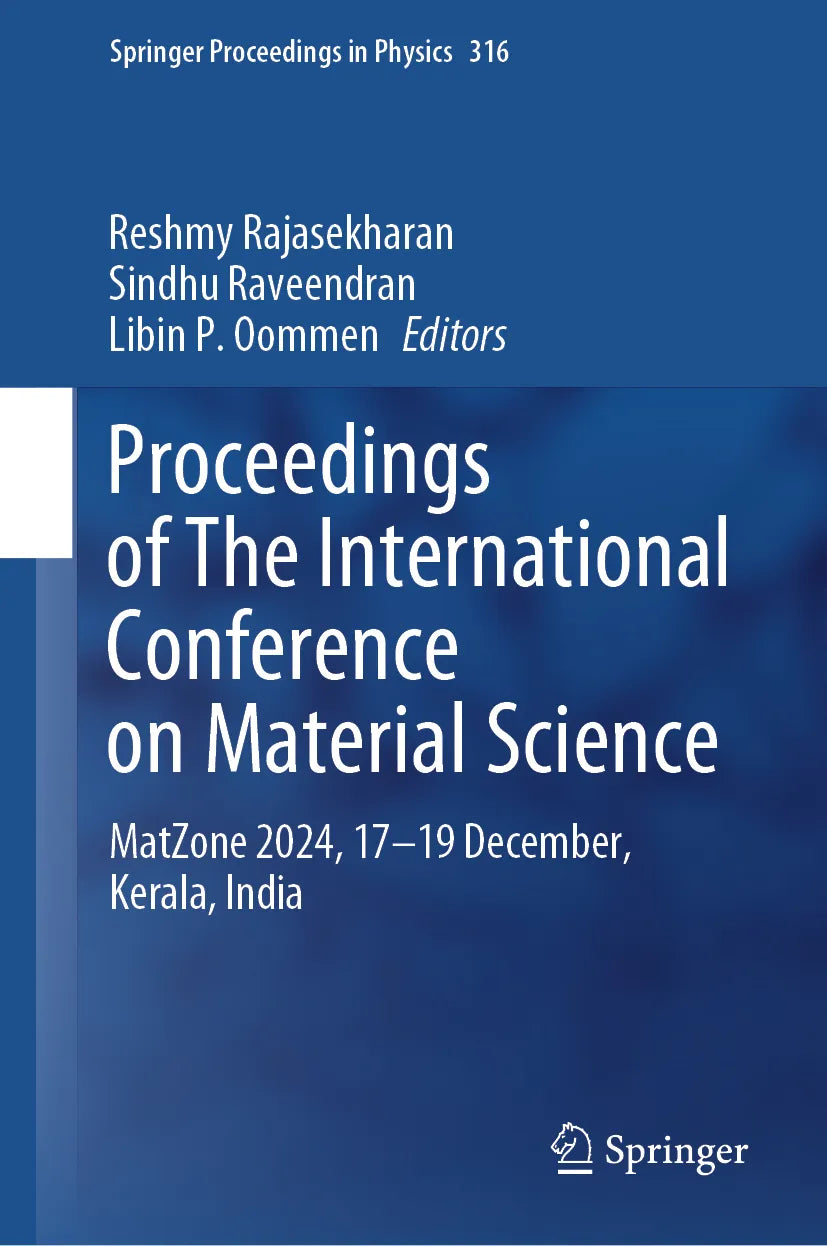 Cover: Proceedings of The International Conference on Material Science (E-Book)