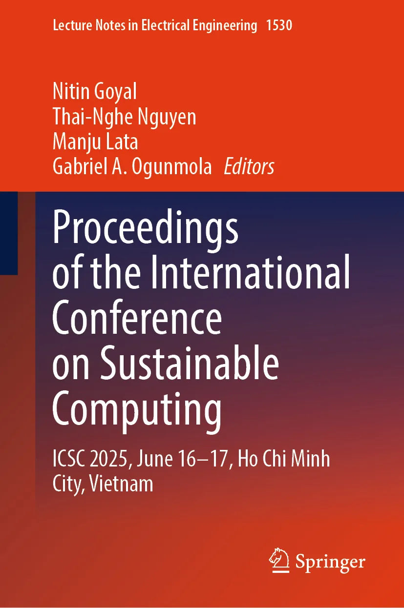 Cover: Proceedings of the International Conference on Sustainable Computing (E-Book)