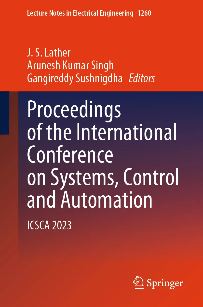 Cover: Proceedings of the International Conference on Systems, Control and Automation (E-Book)