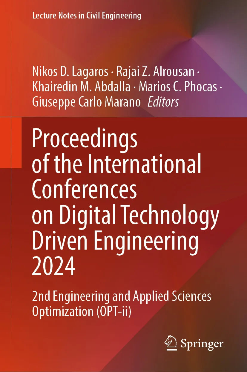 Cover: Proceedings of the International Conferences on Digital Technology Driven Engineering 2024 (E-Book)