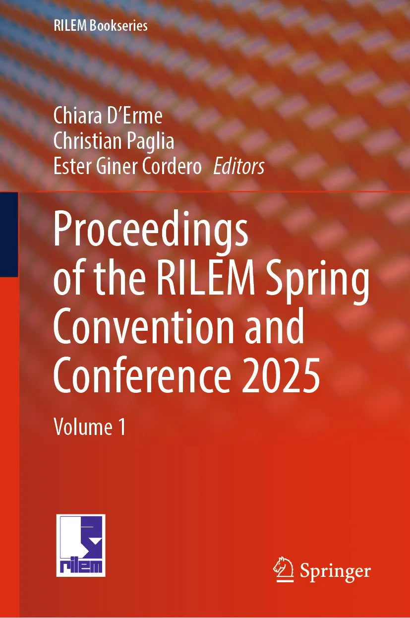 Cover: Proceedings of the RILEM Spring Convention and Conference 2025 (E-Book)