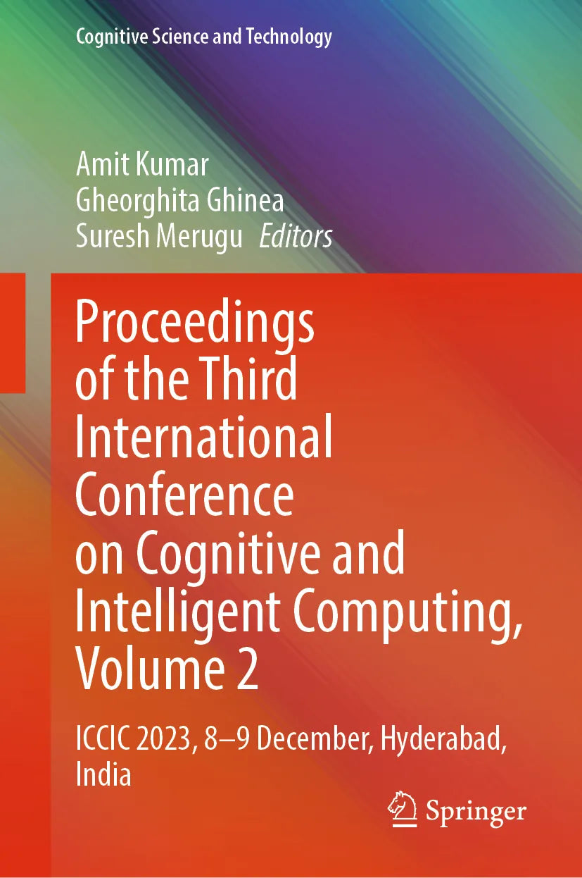 Cover: Proceedings of the Third International Conference on Cognitive and Intelligent Computing, Volume 2 (E-Book)