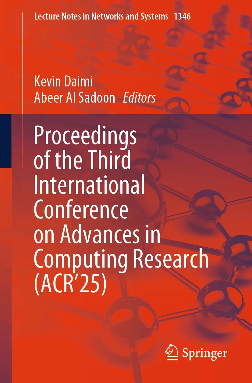 Cover: Proceedings of the Third International Conference on Advances in Computing Research (E-Book)