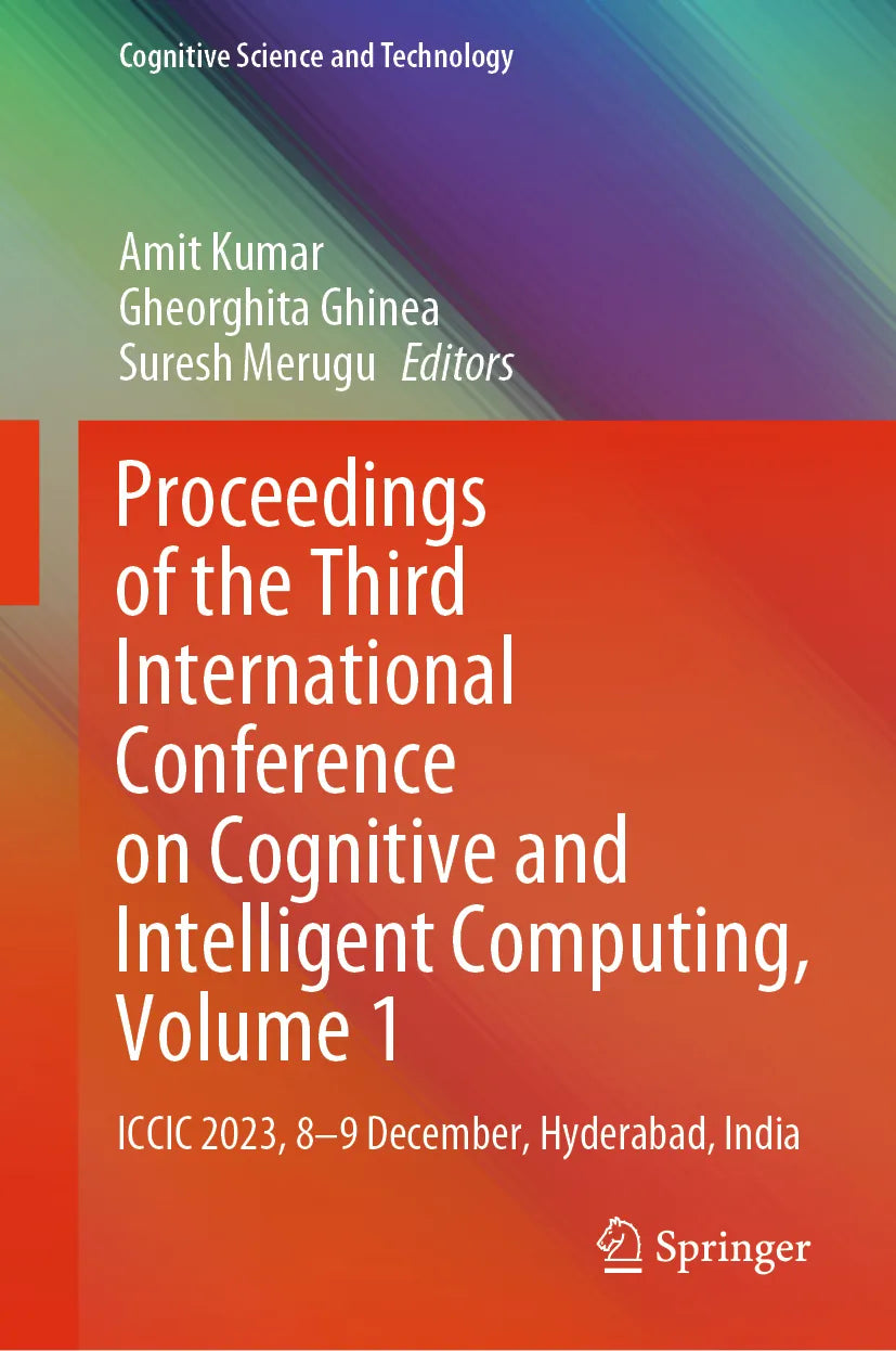 Cover: Proceedings of the Third International Conference on Cognitive and Intelligent Computing, Volume 1 (E-Book)