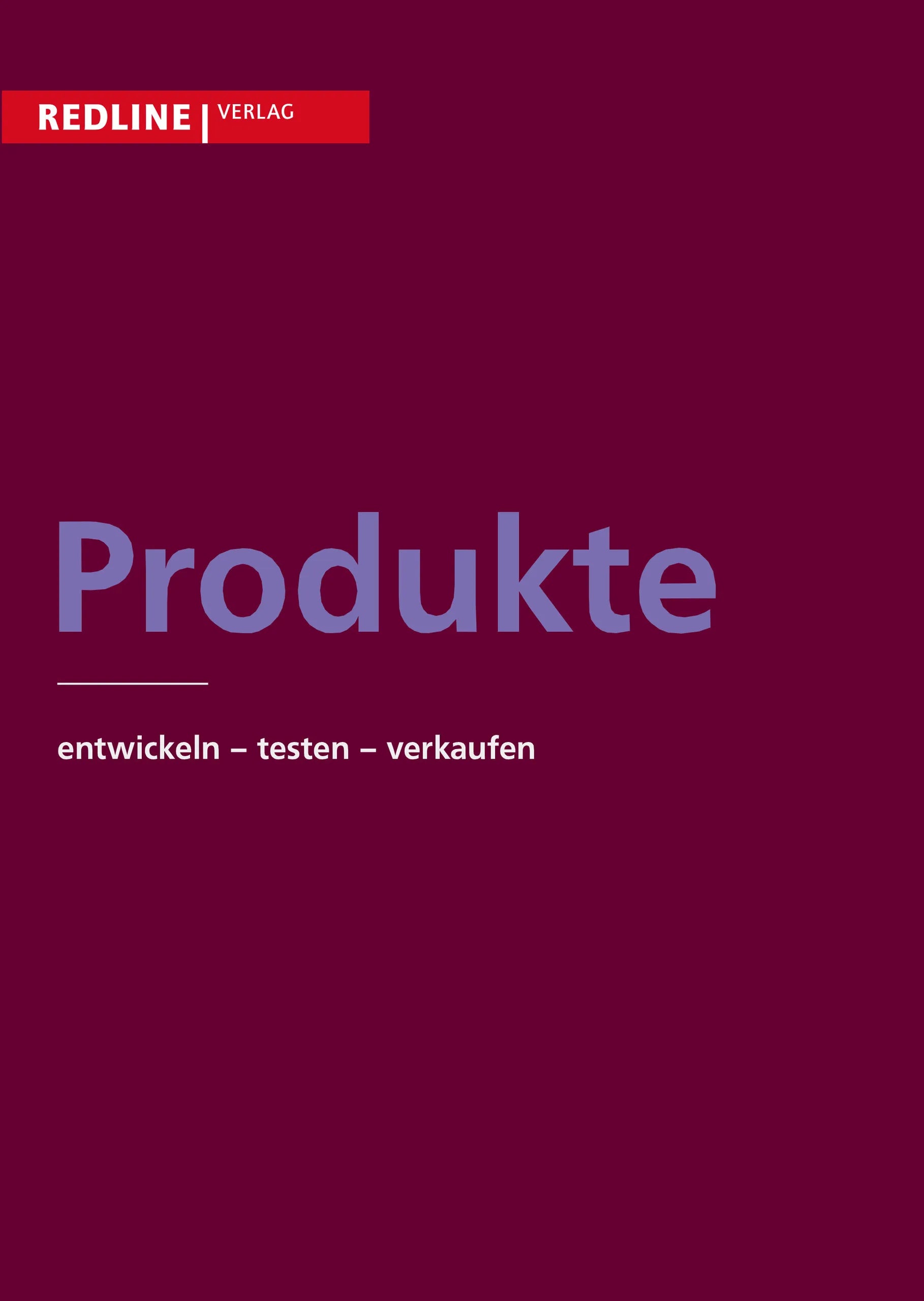 Buchcover von 'Produkte' - Taschenbuch von Verschiedene