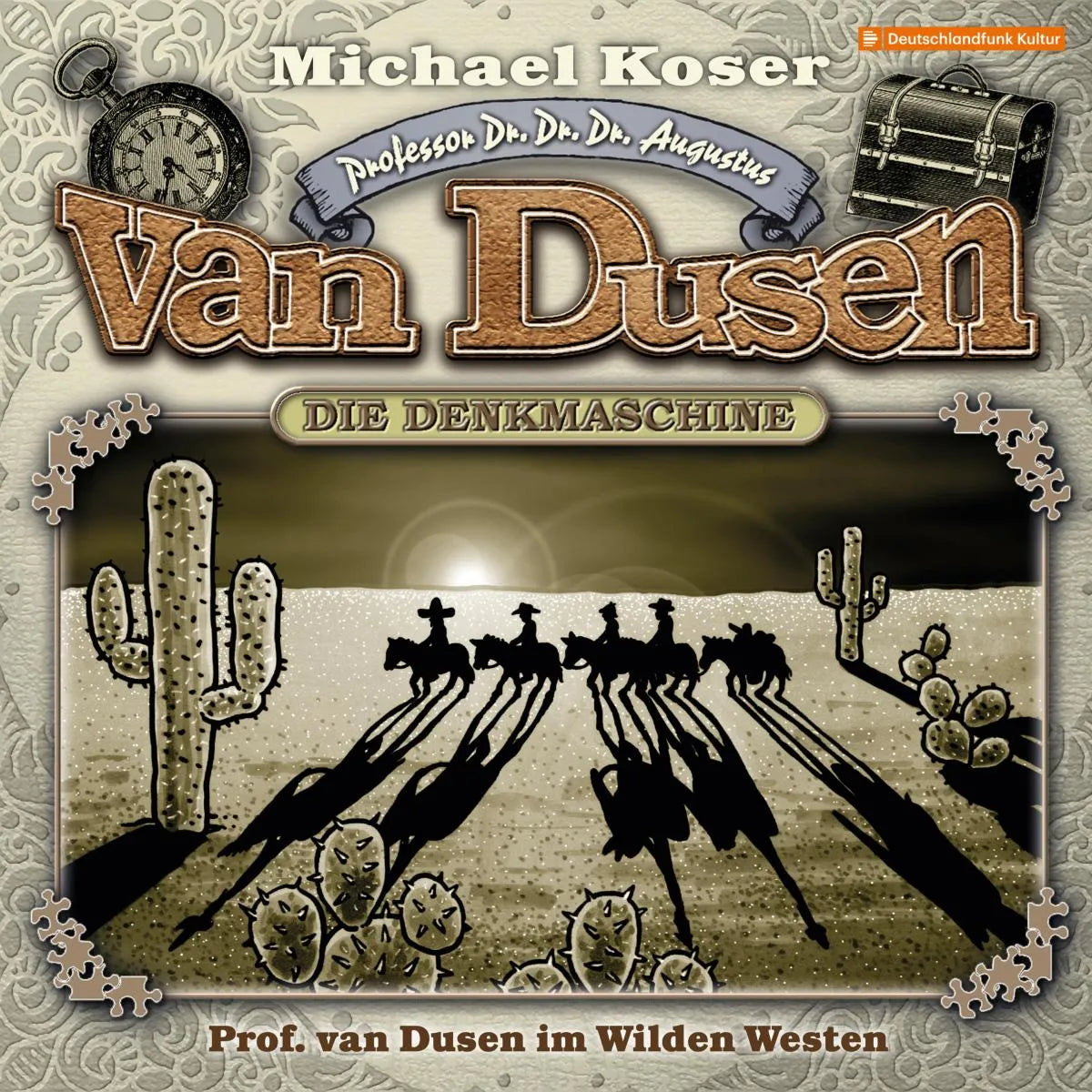 Cover: Professor van Dusen im Wilden Westen (Hörbuch Download) von Michael Koser