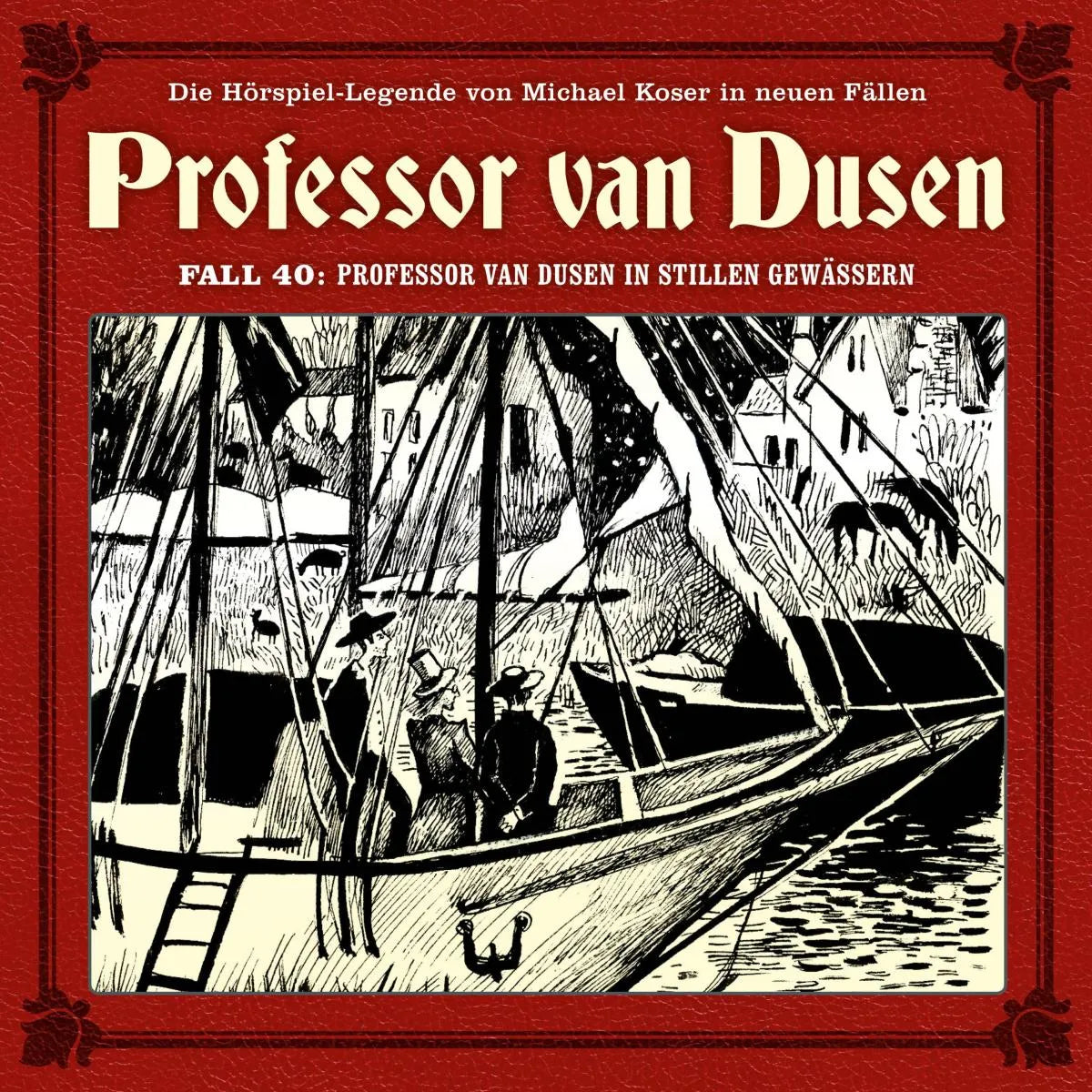 Cover: Professor van Dusen in stillen Gewässern (Hörbuch Download) von Marc Freun