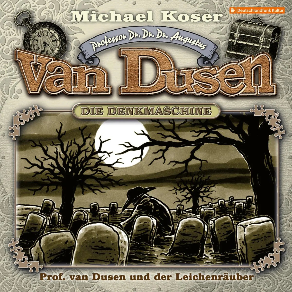 Cover: Professor van Dusen und der Leichenräuber (Hörbuch Download) von Michael Koser