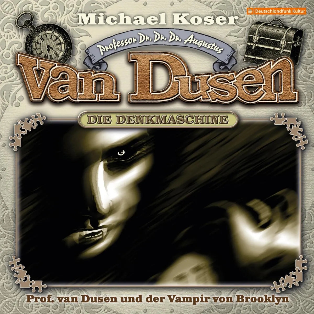 Cover: Professor van Dusen und der Vampir von Brooklyn (Hörbuch Download) von Michael Koser