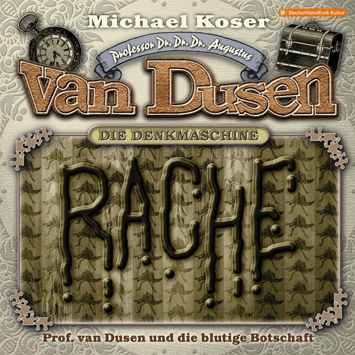 Cover: Professor van Dusen und die blutige Botschaft (Hörbuch Download) von Michael Koser