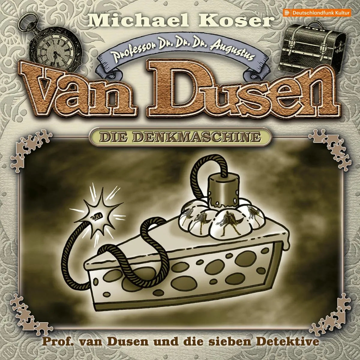 Cover: Professor van Dusen und die sieben Detektive (Hörbuch Download) von Michael Koser