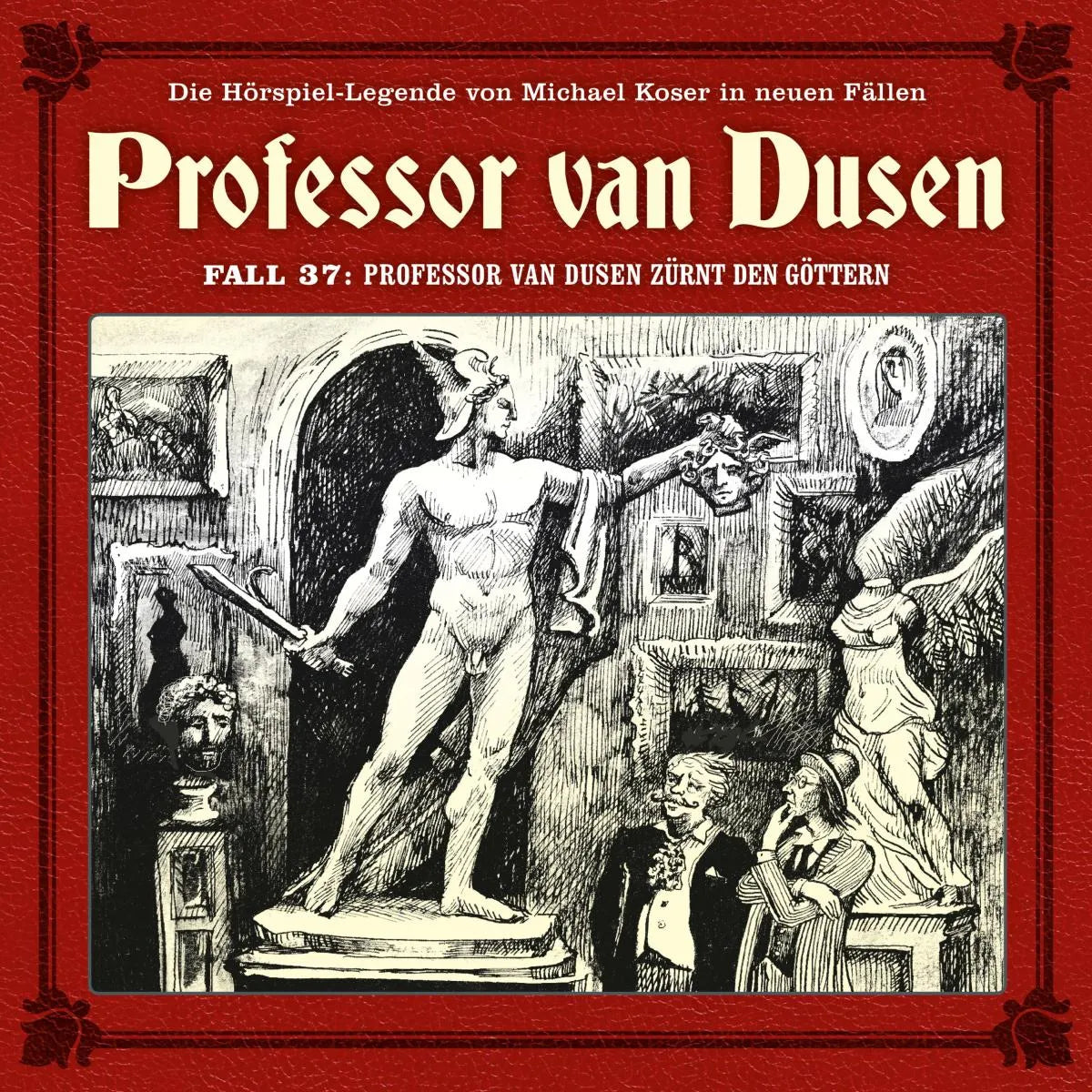 Cover: Professor van Dusen zürnt den Göttern (Hörbuch Download) von Marc Freund