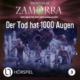Buchcover von 'Professor Zamorra - Folge 3' - Hörbuch (CD) von Michael Breuer