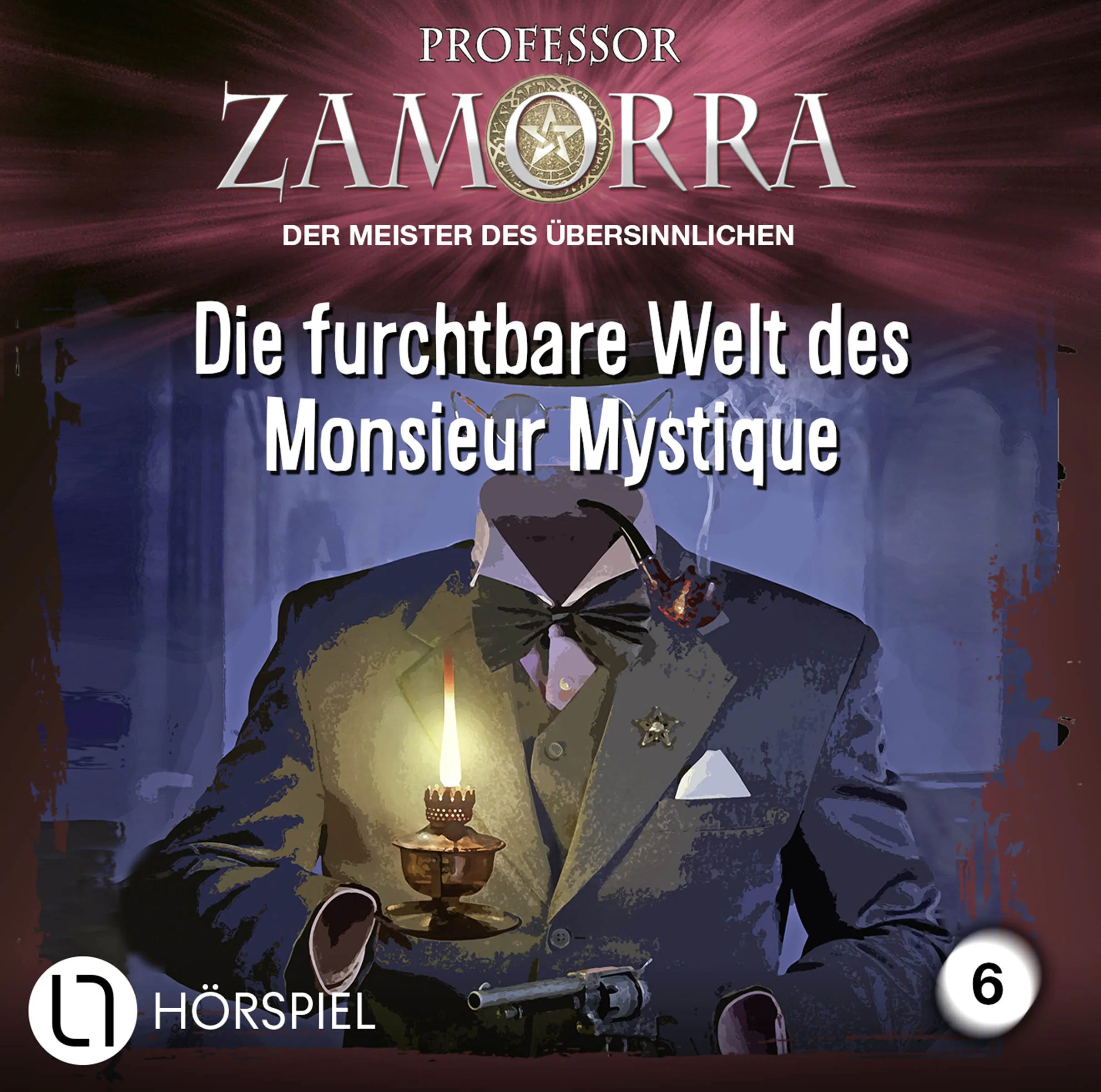 Buchcover von 'Professor Zamorra - Folge 6' - Hörbuch (CD) von Michael Schauer