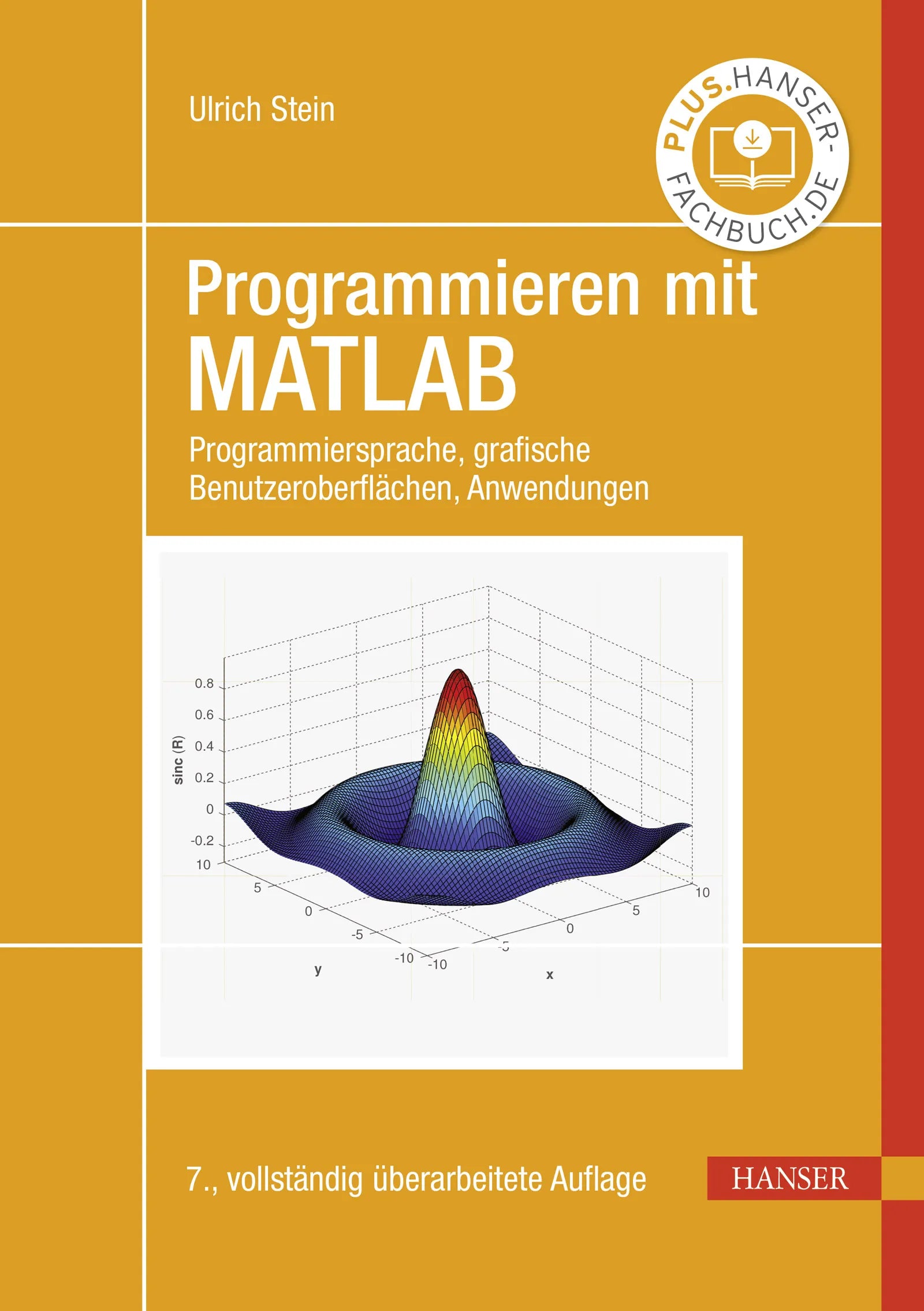 Cover: Programmieren mit MATLAB (E-Book) von Ulrich Stein