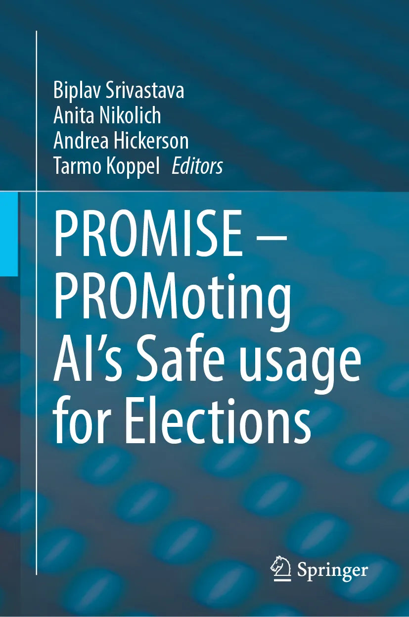 Cover: PROMISE – PROMoting AI’s Safe usage for Elections (E-Book)
