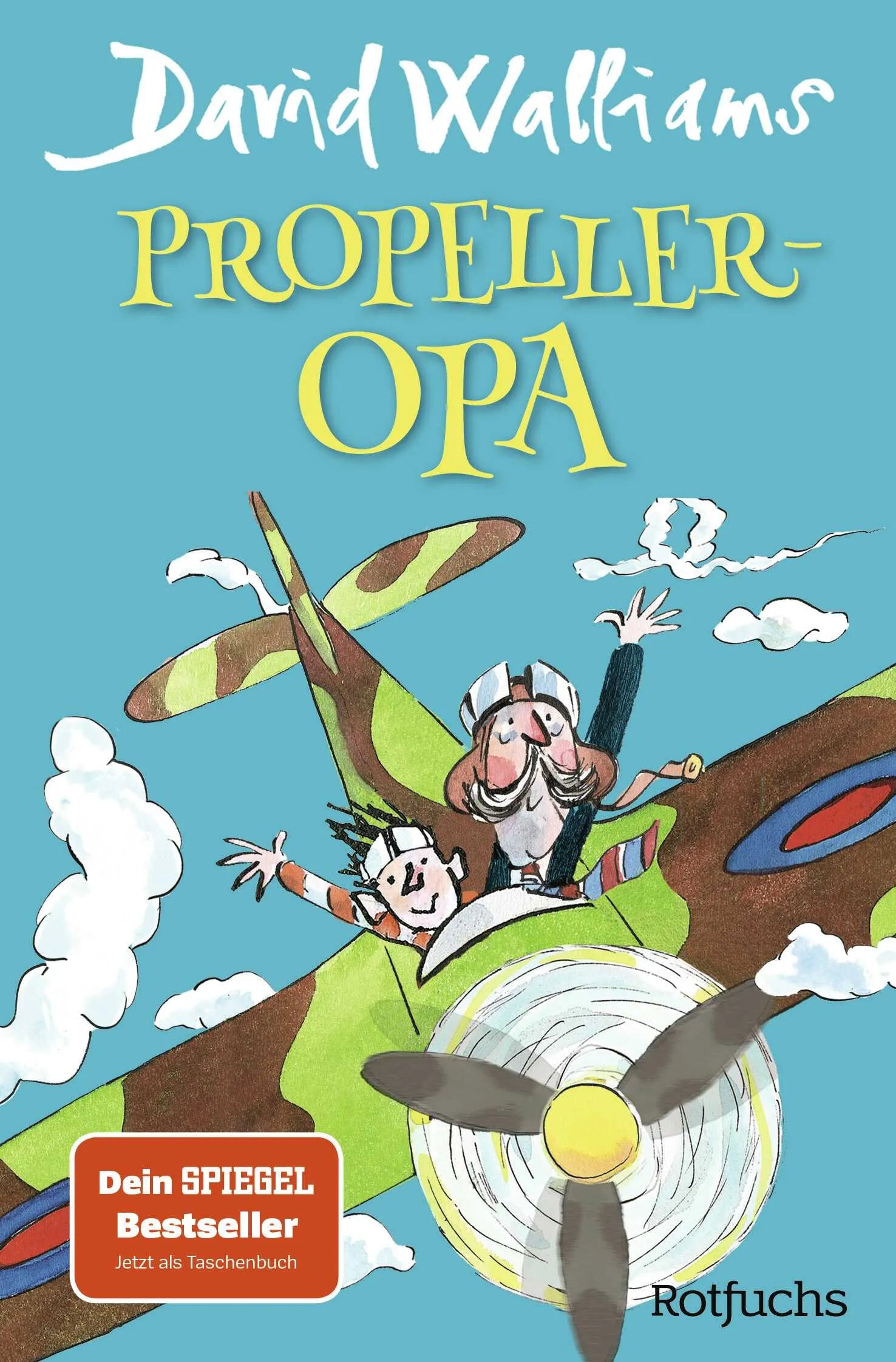Buchcover von 'Propeller-Opa' - Taschenbuch von David Walliams