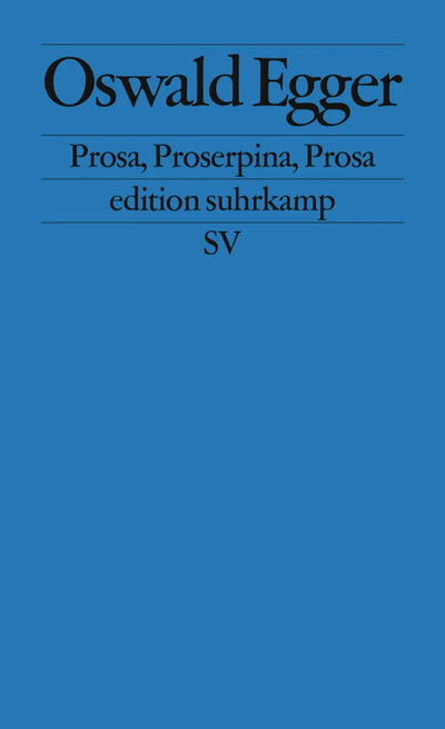 Prosa, Proserpina, Prosa