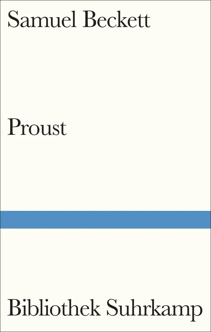 Buchcover von 'Proust' - Gebundene Ausgabe von Samuel Beckett