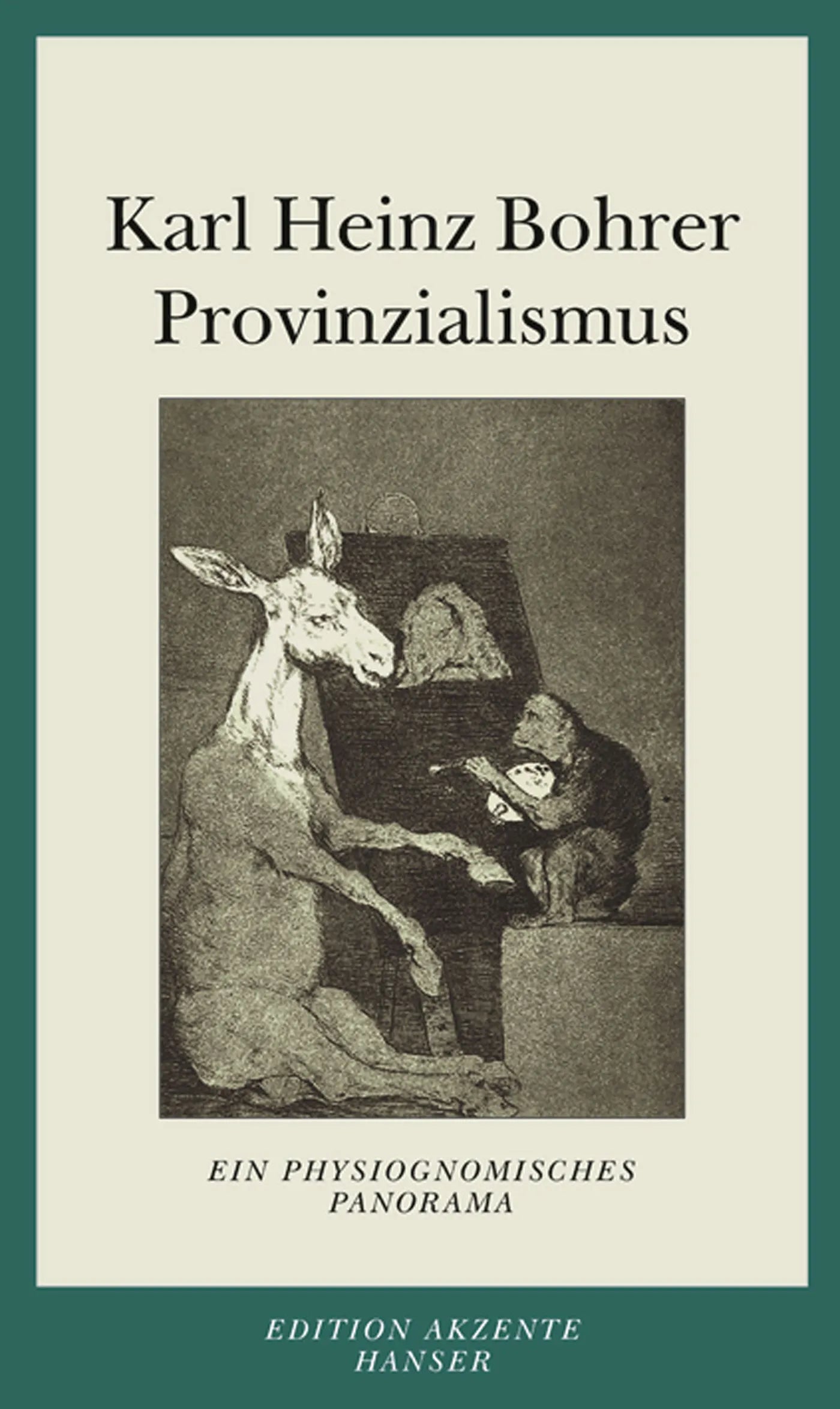 Buchcover von 'Provinzialismus' - Taschenbuch von Karl Heinz Bohrer