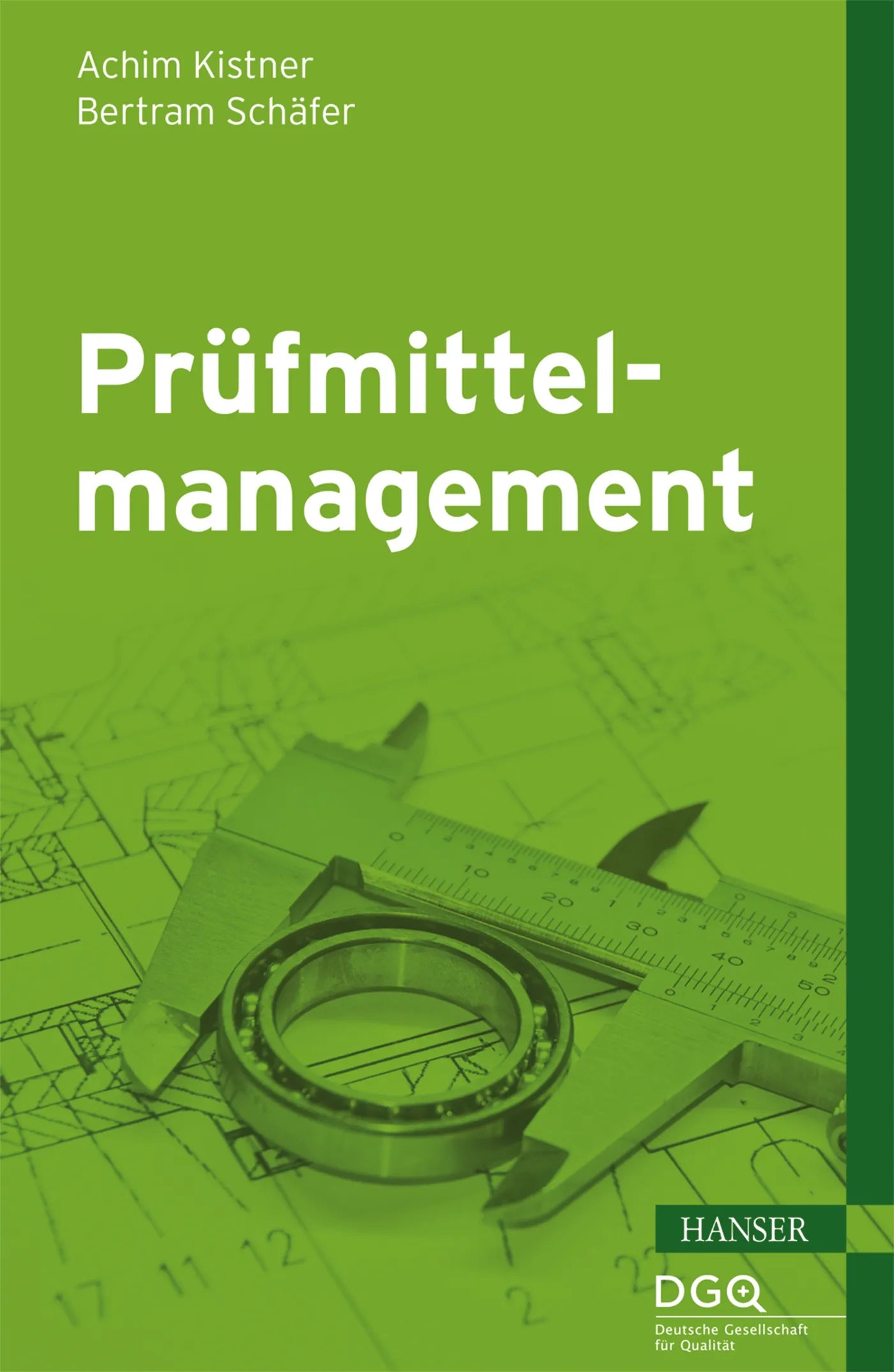 Buchcover von 'Prüfmittelmanagement' - Gebundene Ausgabe von Achim Kistner