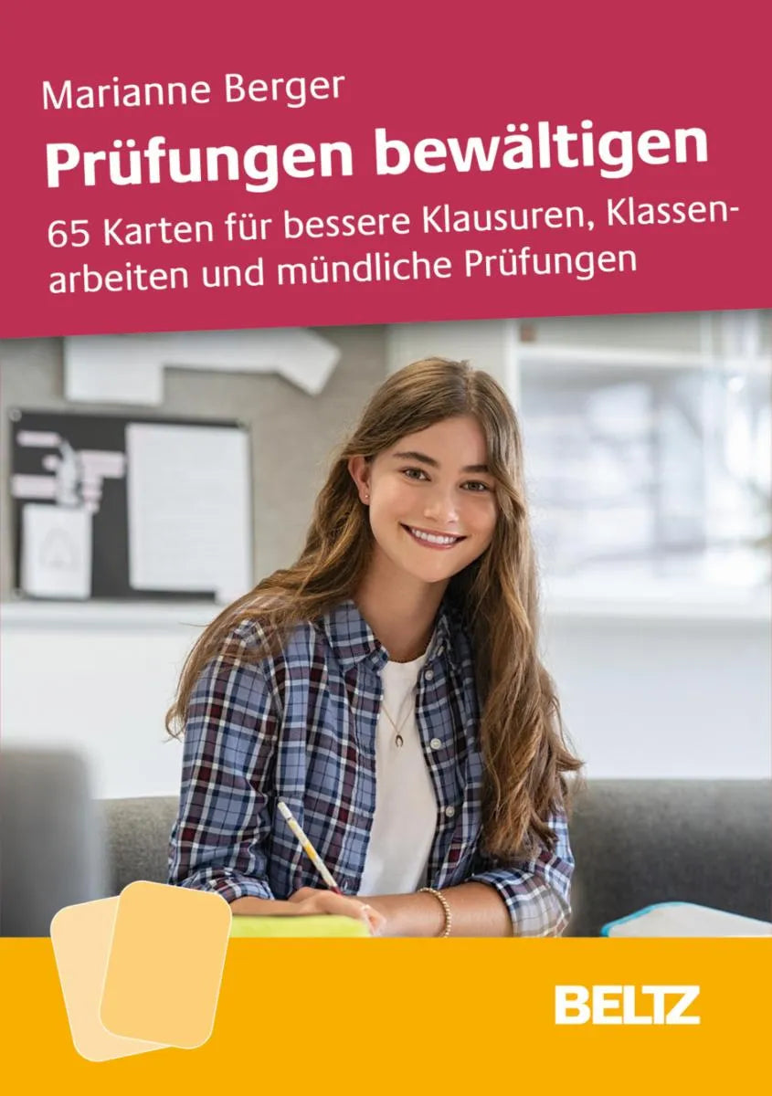 Cover: Prüfungen bewältigen (E-Book) von Marianne Berger-Riesmeier
