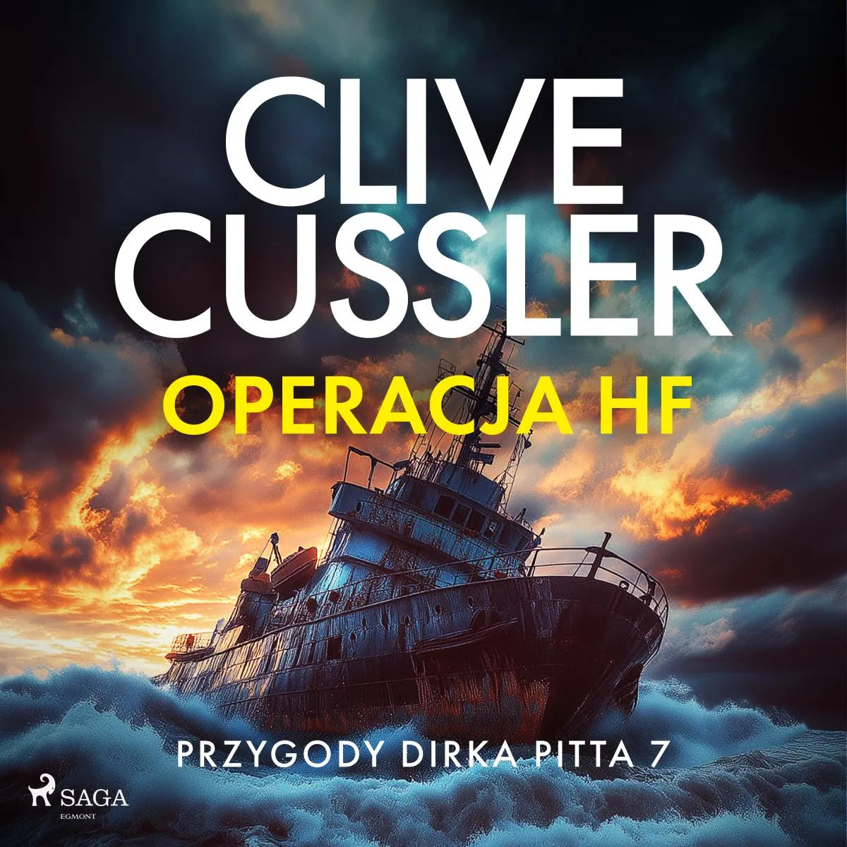 Cover: Przygody Dirka Pitta 7: Operacja HF (Hörbuch Download) von Clive Cussler