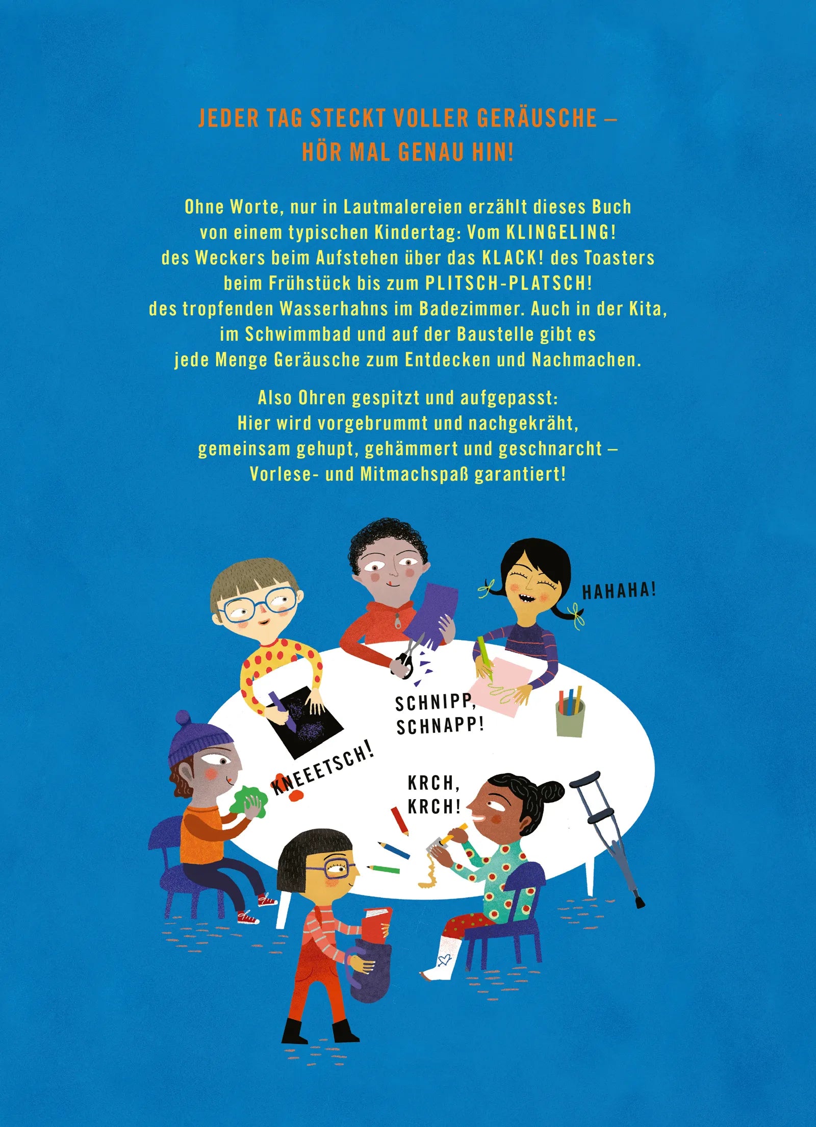 Produktansicht: Psst, Krach, Bumm - Wie klingt ein Tag? (Gebundene Ausgabe)