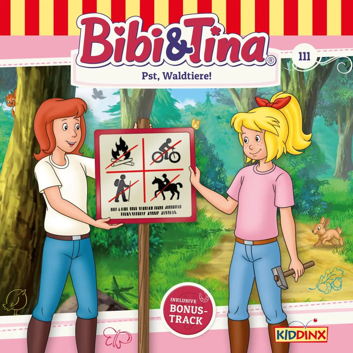 Cover: Pst, Waldtiere! (Hörbuch Download) von Markus Dittrich