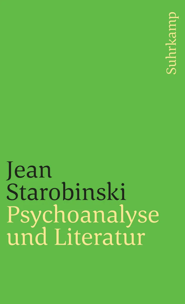 Buchcover von 'Psychoanalyse und Literatur' - Taschenbuch von Jean Starobinski