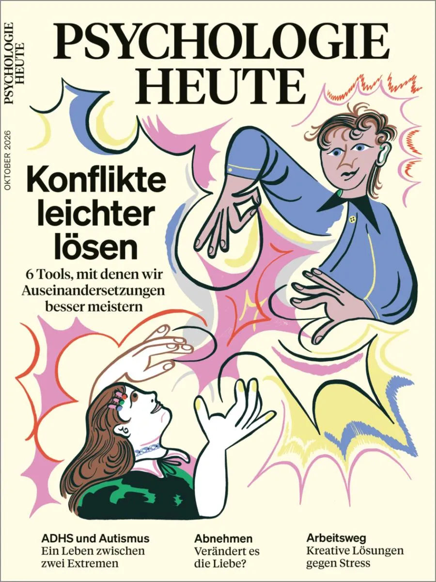 Cover: Psychologie Heute 10/2026: Konflikte leichter lösen (E-Book) von Verlagsgruppe Beltz